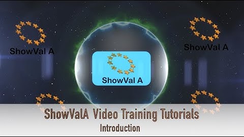 3 1 6 ShowValA Presentation of Video Tutorials ES