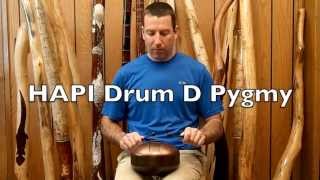 HAPI Drum Mini D Pygmy steel tongue drum demo from Hapi Steel Tongue Drum.com