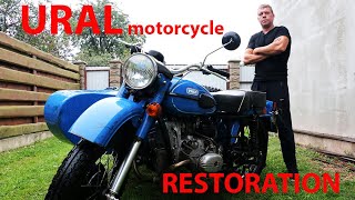 Ural motorcycle restoration. Part 1