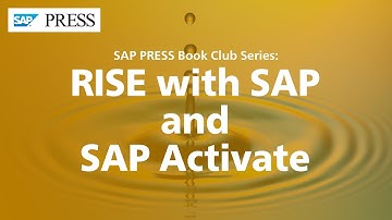 RISE with SAP and SAP Activate