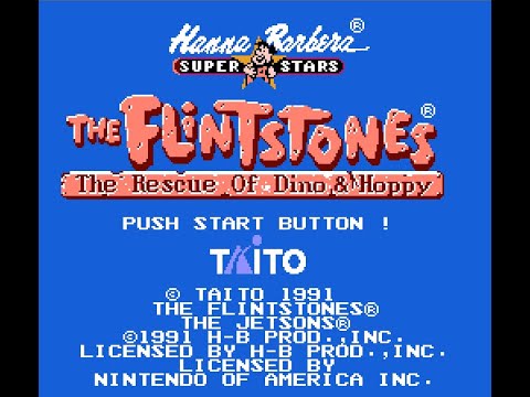 The Flintstones: The Rescue Of Dino & Hoppy прохождение rus(NES, Famicom ,Dendy)