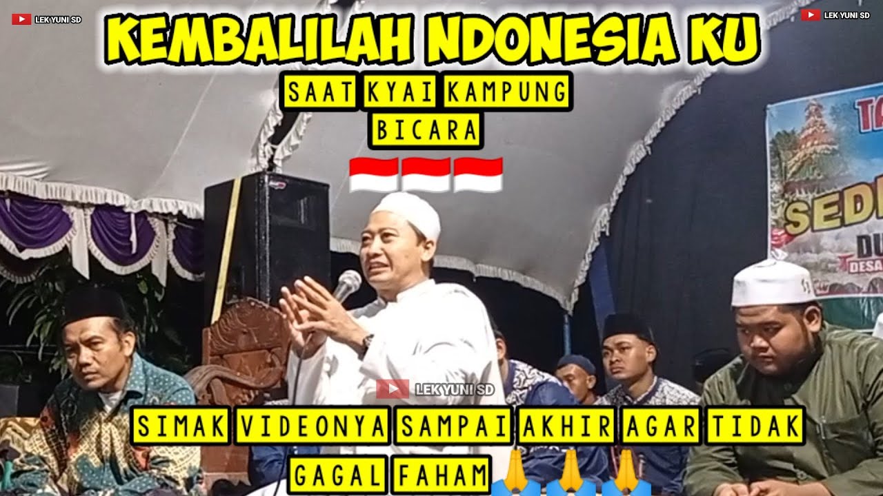 Kembalilah INDONESIA Ku 🇮🇩 Kh Ahmad Nuryanto Pati Mbah Moden Gendeng Terbaru Bicara Sejarah NKRI