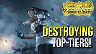 Can Top-Tiers Keep Up With Jun? Tekken 8 - Jun Kazama Online Ranked Matches Ps5
