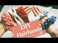 ✨How to make DIY Hairbands✨ - bow hairband/ knot hairband /braid hairband /simple knot hairband