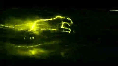 Running Panther intro template yellow colour