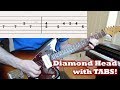 Surf guitar diamond head ventures cover with tabs