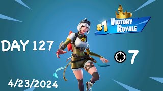 Day 127 of Playing Fortnite for a Year Straight (127/365)