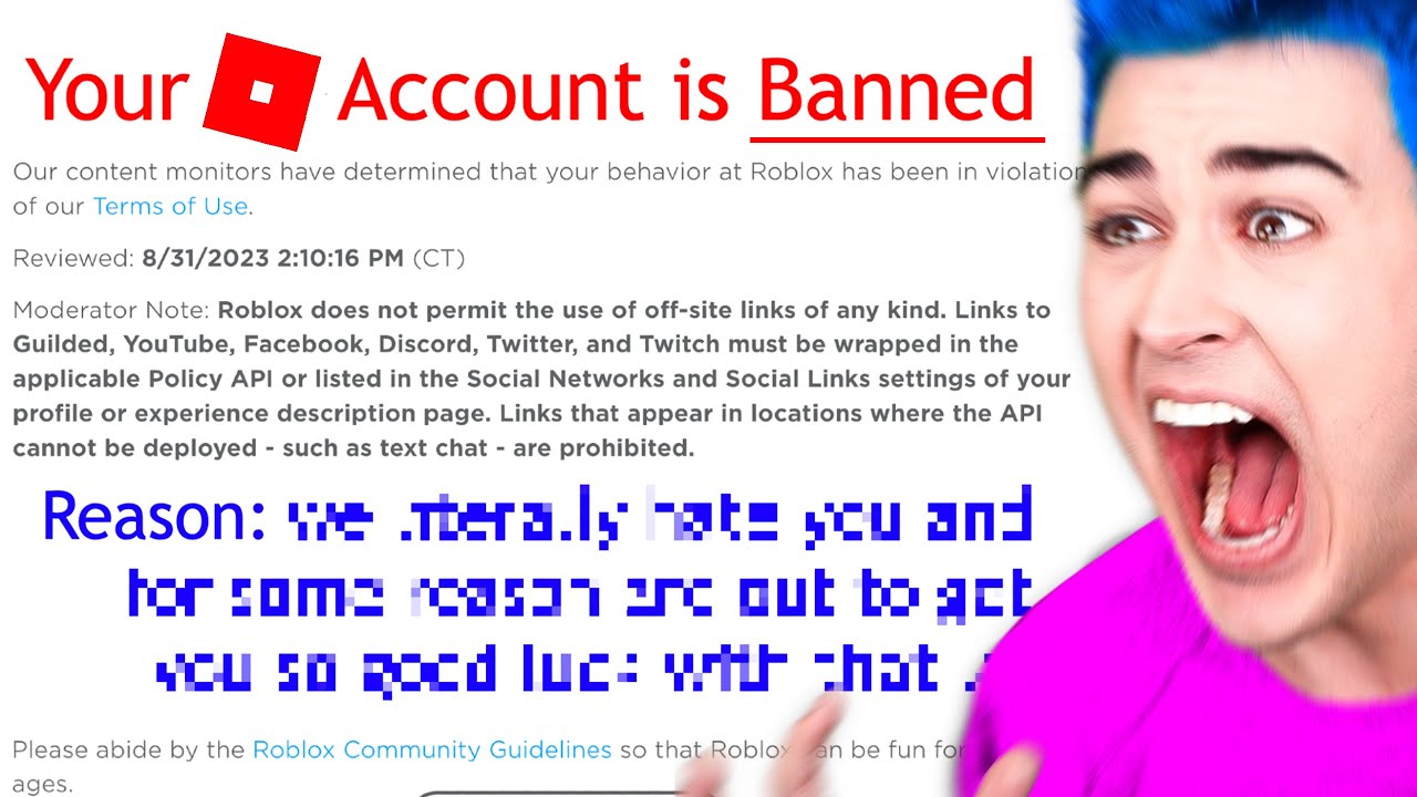 Petición · @Psiduckc, BOT Adopt me to get it banned from @ROBLOX ·