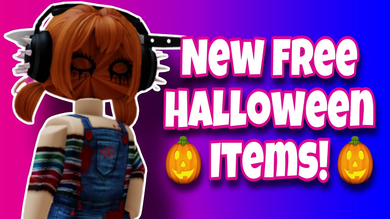 OMG* NEW ROBLOX HALLOWEEN FREE ITEMS 🤩👻🎃 