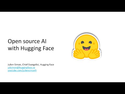 L'IA open source par Hugging Face - Gen AI Nantes #1