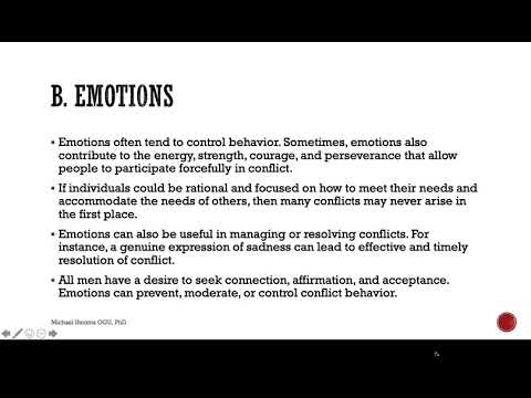 Dynamics of Conflicts