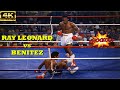 Sugar ray leonard usa vs wilfred benitez puerto rico  knockout fight  4k ultra