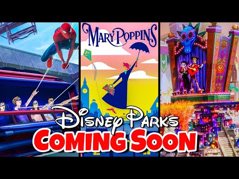 Top 10 New Attractions Coming to Disney World & Disneyland - D23 2019