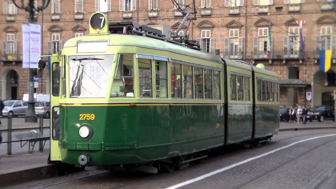TRAM STORICI IN PIAZZA CASTELLO A TORINO 2 11 2014 YouTube