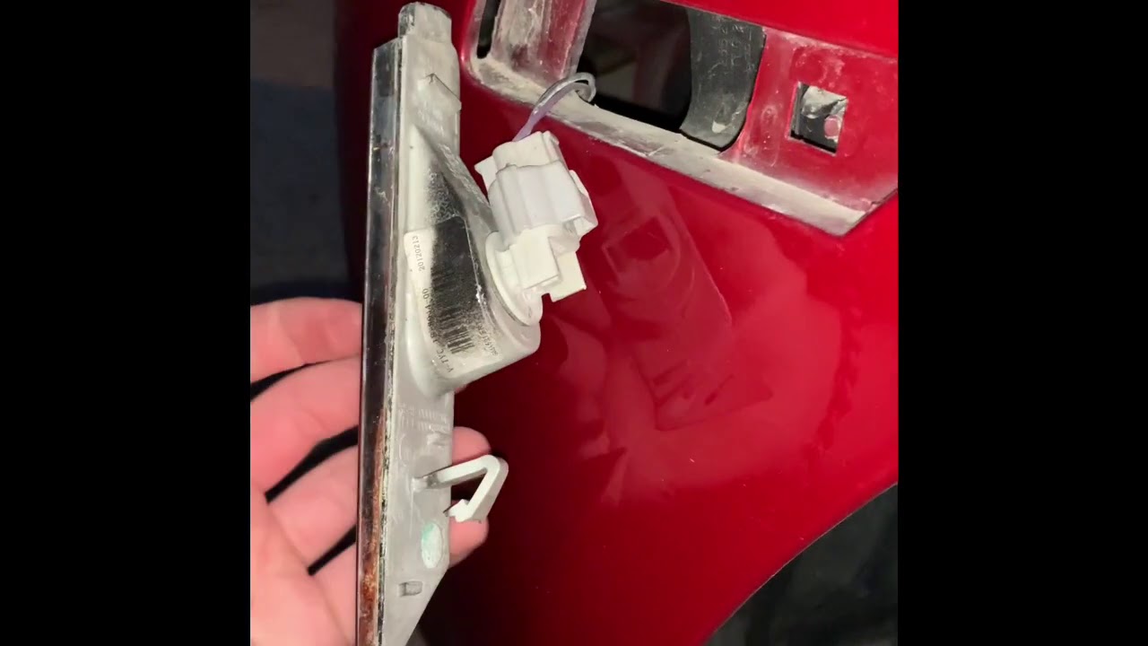 Tech Writing Project How to Video, Side Marker Bulb Replacement