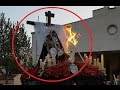 Se incendia el Sudario de la Virgen de los Dolores en  Bolaños de Calatrava 2017