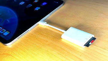 Import Video From SD Card To iPad or iPhone