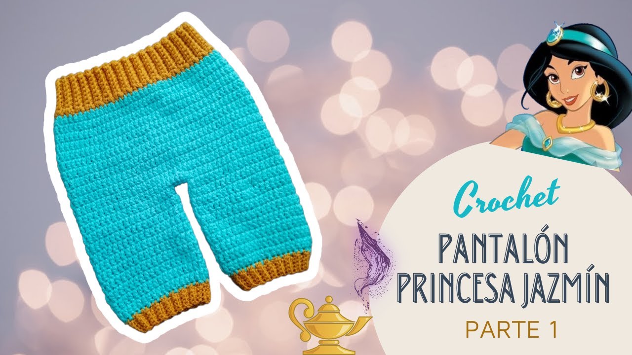 Traje Princesa Jazmín | PARTE 1 | Pantalón