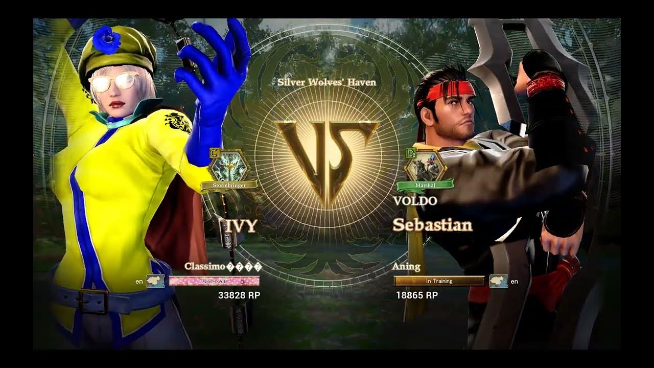Soul Calibur VI Ivy Ranked Battle vs D2 Voldo(Aning) 2024 04 13 Part 1