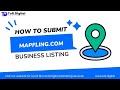  a beginners guide to creating a business listing on mapflingcom  tufi digital