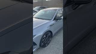 2026 Sonata N-Line in Transmission Blue 290HP Turbo