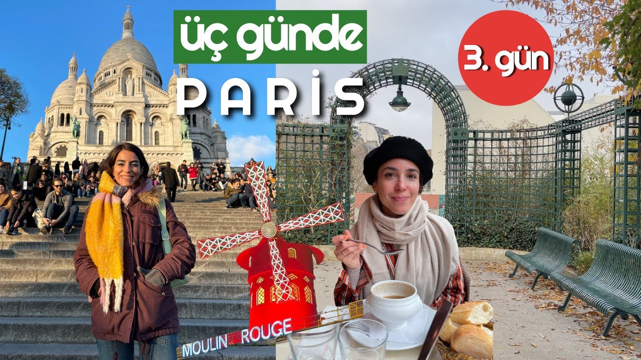 TÜM PARİS'İ YALNIZCA 3 GÜNDE GEZİYORUZ! • 🇫🇷  üçüncü gün