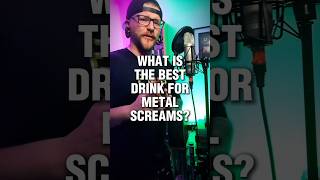 is THIS the best drink for metal screams? 😲 #metalvocals #falsecord #howtoscream #gutterals #metal