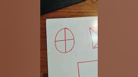 1st grade math dividing a shape into fourths