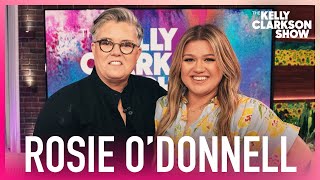 Rosie O'Donnell & Kelly Clarkson Toss Koosh Balls To Audience