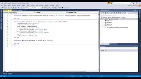Visual Studio Speech to Text