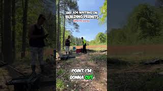 Burning Wood For Disposal &amp; Planning To Cut More! #shorts