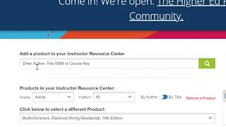 Cengage Instructor Resources