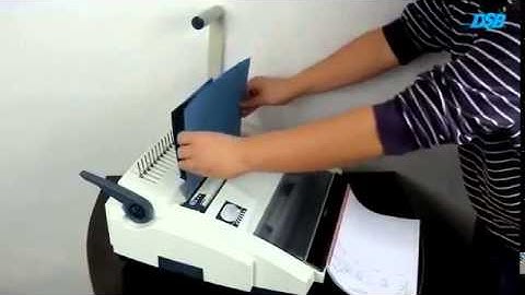 DSB CW 350 Manual Comb and Wire Binding Machine