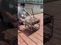 Flip-style BBQ grill—perfect for large outdoor meat skewers!#BlazeForF1SkewerVersion #hotstyle #bbq