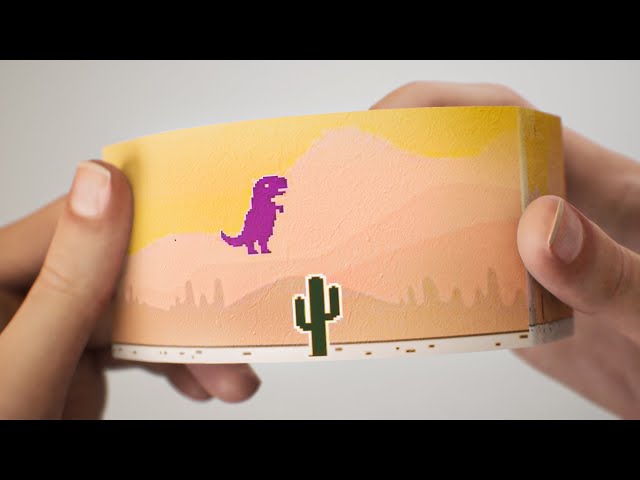 Jumping Dino | Animated Flipbook class=