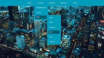 Como Fazer MENU DROPDOWN Com HTML e CSS | Como criar Submenu em HTML e CSS
