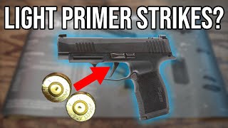 Sig P365XL / P365 Light Primer Strike Fix