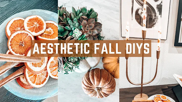 *NEW* AESTHETIC FALL DIYS || EASY & SIMPLE || Thin...