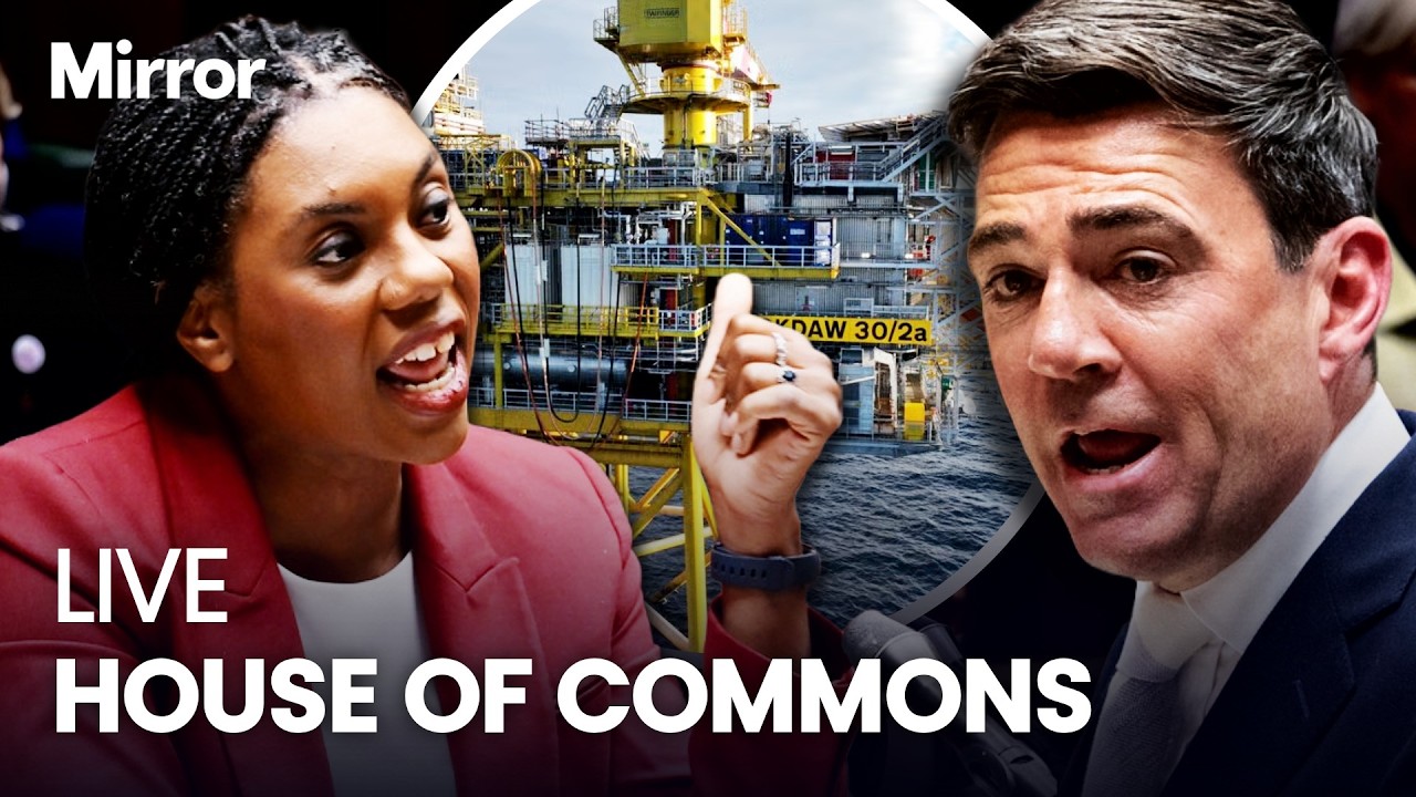 LIVE: Andy Burnham faces MPs as UK government APPROVES Jackdaw gas field
