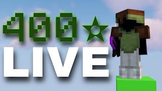 Grinding Solo Bedwars Games [400 STARS SOON]