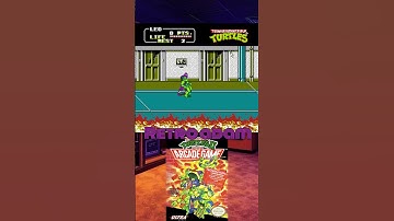Teenage Mutant Ninja Turtles 2: The Arcade game