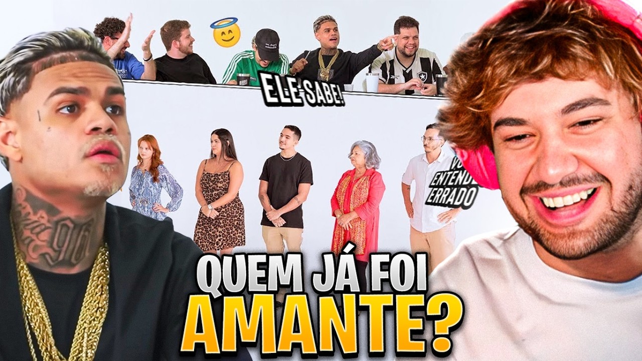 QUAL DELES JÁ FOI AMANTE? - React Aqueles Caras