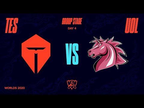 TES vs UOL | Worlds Group Stage Day 4 | Top Esports vs Unicorns Of Love (2020)