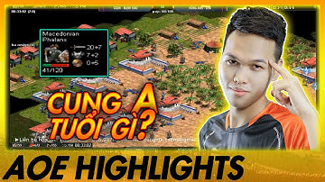 SIÊU PHẨM Y ĐẸP MACE trong tay Chim Sẻ Đi Nắng trong MAP LARGE | AoE Highlights