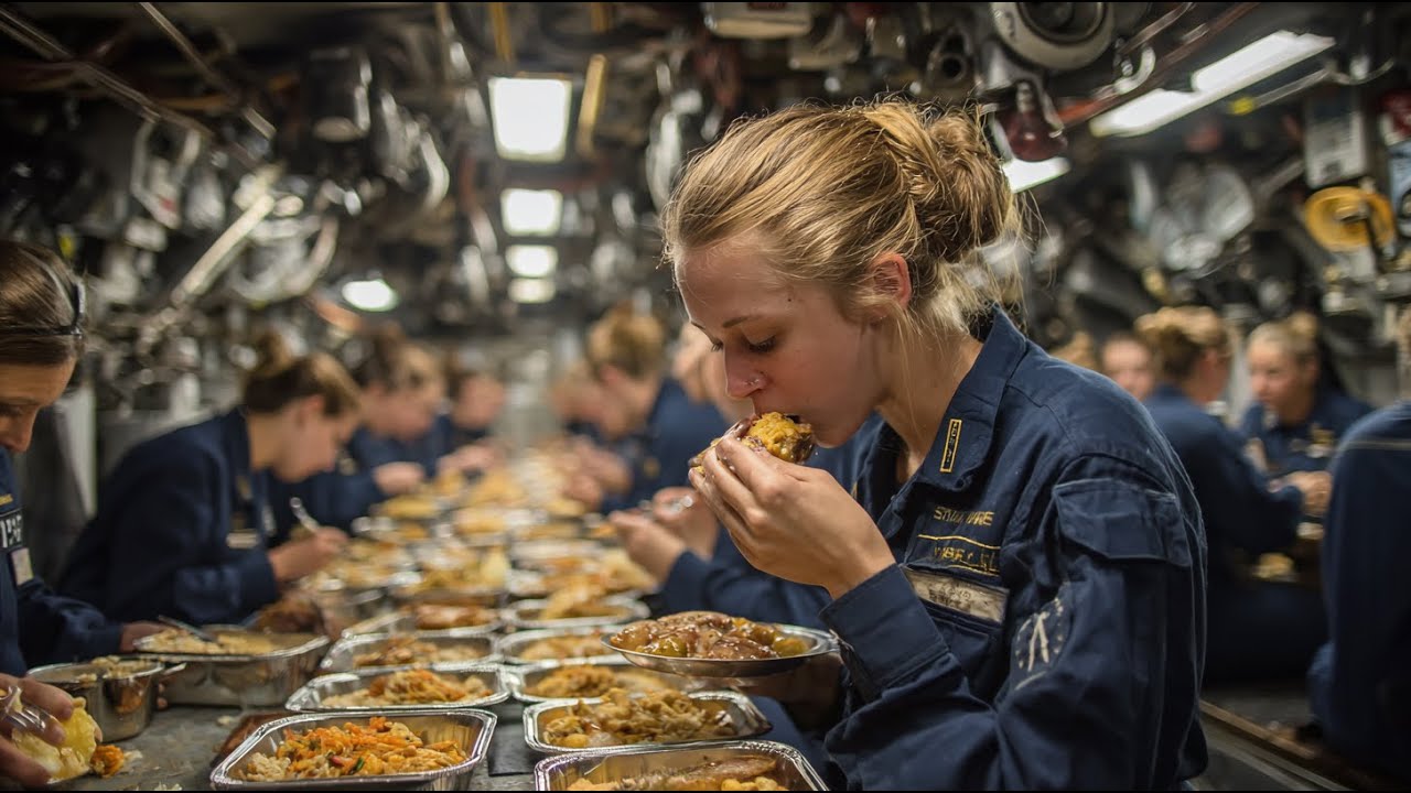 How Do Women Survive 3 Months Trapped With 150 Men on a Submarine