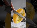 Satisfying ASMR cutting of glass fruit 🤤 #asmr #satisfyingasmr #fruitcutting #shortsfeed