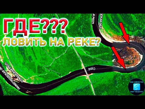 Где Ловить На Реке На Фидер!Секреты Поиска Места Для Рыбалки И Поиск Точки Ловли