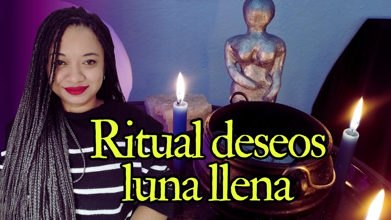 Ritual de los deseos en luna llena - YouTube