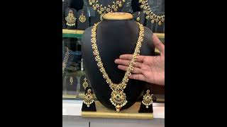 Cz  jewllary long  chain short chains Temple  whole sale jewllary Rs 200 ||one gram gold latest 2021