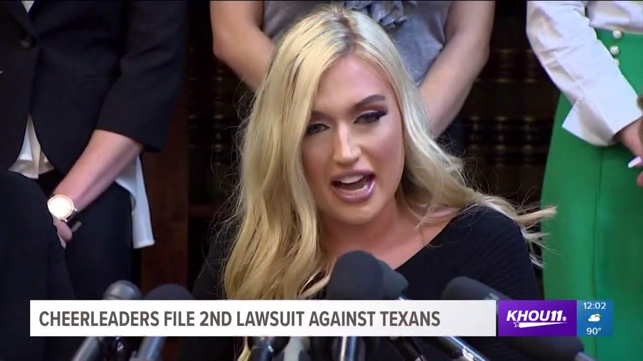 Sixth former cheerleader joins suit against Texans, says coach duct-taped her body